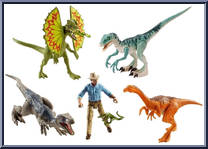Alan Grant / Dinosaur Set Action Figure