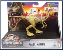 Gallimimus (Green) from Jurassic World - Legacy Collection - Basic Series manufactured by Mattel [Front]