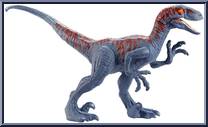 Velociraptor from Jurassic World - Primal Attack - Attack Pack manufactured by Mattel [Loose]
