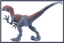 Velociraptor from Jurassic World - Primal Attack - Attack Pack manufactured by Mattel [Loose]