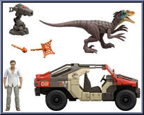 Dr. Henry Loomis & Pteranodon from Jurassic World - Rebirth - Playsets manufactured by Mattel [Loose]