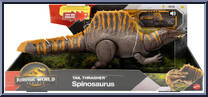Tail Thrasher Spinosaurus from Jurassic World - Rebirth - Dinosaurs manufactured by Mattel [Front]