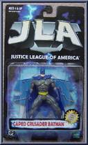 Batman (Caped Crusader) from Justice League America (JLA) - Basic Series manufactured by Kenner [Front]