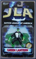 Green Lantern from Justice League America (JLA) - Basic Series manufactured by Kenner [Front]