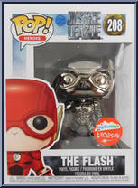 Flash (Silver Chrome) from Justice League - Pop! Vinyl Figures manufactured by Funko [Front]