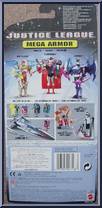 Superman from Justice League - Mega Armor manufactured by Mattel [Back]