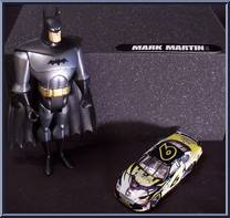 Batman from Justice League - Hotwheels manufactured by Mattel [Loose]