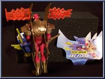 Flash from Justice League - Mega Armor manufactured by Mattel [Loose]