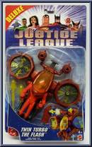 Flash (Deluxe Twin Turbo) from Justice League - Foreign Releases manufactured by Mattel [Front]