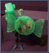 Green Lantern from Justice League - Mission Vision manufactured by Mattel [Loose]