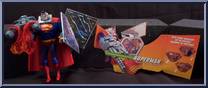 Superman (Capture Net) from Justice League - Mission Vision manufactured by Mattel [Loose]