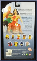 Wonder Woman from Justice League of America - Series 3 manufactured by DC Direct [Back]