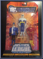 Captain Boomerang / Captain Cold / Flash from Justice League Unlimited - 3-Packs - DC Universe manufactured by Mattel [Front]
