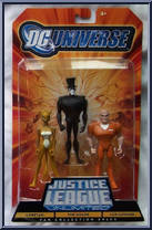 Cheetah / Shade / Lex Luthor (Prison Uniform) from Justice League Unlimited - 3-Packs - DC Universe manufactured by Mattel [Front]
