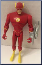 Flash (with Rotor) from Justice League Unlimited - DC Super Heroes - Orange Cards manufactured by Mattel [Loose]