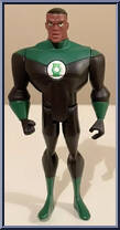 Green Lantern from Justice League Unlimited - DC Super Heroes - Orange Cards manufactured by Mattel [Loose]