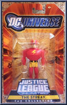 Streak from Justice League Unlimited - DC Universe - Fan Collection manufactured by Mattel [Front]