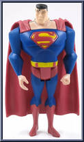 Superman (Kryptonite) from Justice League Unlimited - DC Super Heroes - Purple Cards manufactured by Mattel [Loose]