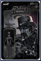 King Diamond (Midnight Black Metal) from King Diamond - ReAction Figures manufactured by Super7 [Front]