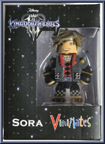 Sora (Kingdom Hearts III) from Kingdom Hearts - Vinimates manufactured by Diamond Select [Front]