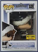 Sora (Christmas Town) from Kingdom Hearts - Pop! Vinyl Figures manufactured by Funko [Front]