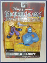 Genie with Bandit from Kingdom Hearts - Series 2 manufactured by Squaresoft [Front]