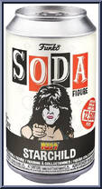 Starchild from KISS - Soda manufactured by Funko [Front]