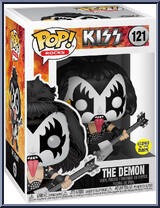 The Demon (Glows In The Dark) from KISS - Pop! Vinyl Figures manufactured by Funko [Front]