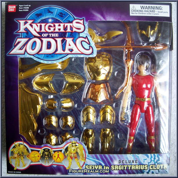 Seiya (in Sagittarius Cloth) - Knights of the Zodiac - Deluxe Figures ...