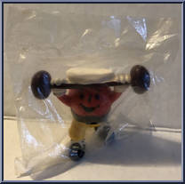 Kool-Aid Man (Weightlifting) from Kool-Aid Man - PVC manufactured by Kraft [Front]