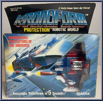 Protectron (Blue) from Kronoform - Basic Series manufactured by Takara [Front]