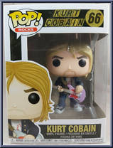 Kurt Cobain (Purple Guitar) from Kurt Cobain - Pop! Vinyl Figures manufactured by Funko [Front]