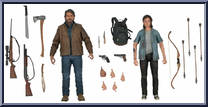 Joel and Ellie (Part 2) from Last of Us - Basic Series manufactured by Neca [Loose]