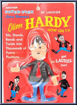 Oliver Hardy from Laurel & Hardy - Super-Flex manufactured by Lakeside Toys [Front]