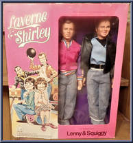 Lenny & Squiggy from Laverne & Shirley - Basic Series manufactured by Mego [Front]