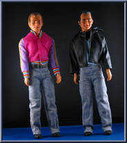 Lenny & Squiggy from Laverne & Shirley - Basic Series manufactured by Mego [Loose]