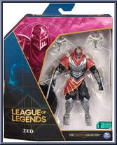 Zed from League of Legends - Basic Series manufactured by Spinmaster [Front]