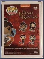 Korra from Legend of Korra - Pop! Vinyl Figures manufactured by Funko [Back]