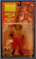 Abdullah the Butcher from Legends of Professional Wrestling - Series  2 manufactured by Figures Toy Company [Front]