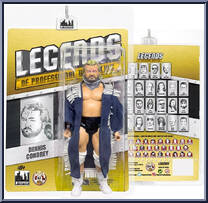 Dennis Condrey from Legends of Professional Wrestling - Yellow Cards manufactured by Figures Toy Company [Front]