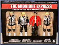 Midnight Express (Condrey / Eaton / Cornette / Lane) from Legends of Professional Wrestling - Box Sets manufactured by Figures Toy Company [Front]