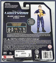 Buzz Lightyear & Sox from Lightyear - Basic Series manufactured by Mattel [Back]