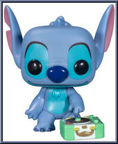 Stitch (with Record Player) from Lilo & Stitch - Pop! Vinyl Figures manufactured by Funko [Loose]