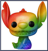 Stitch (Smiling) (Metallic Rainbow) Action Figure