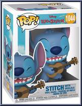 Stitch (with Ukulele) from Lilo & Stitch - Pop! Vinyl Figures manufactured by Funko [Front]