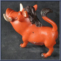 Pumbaa from Lion King - Collectible Figures manufactured by Mattel [Loose]