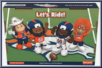 Denver Broncos from Little People Collector - NFL manufactured by Fisher-Price [Back]