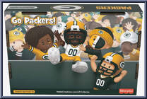 Green Bay Packers from Little People Collector - NFL manufactured by Fisher-Price [Back]