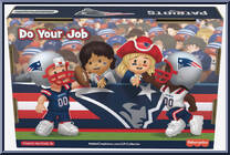New England Patriots from Little People Collector - NFL manufactured by Fisher-Price [Back]