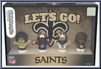 New Orleans Saints from Little People Collector - NFL manufactured by Fisher-Price [Front]